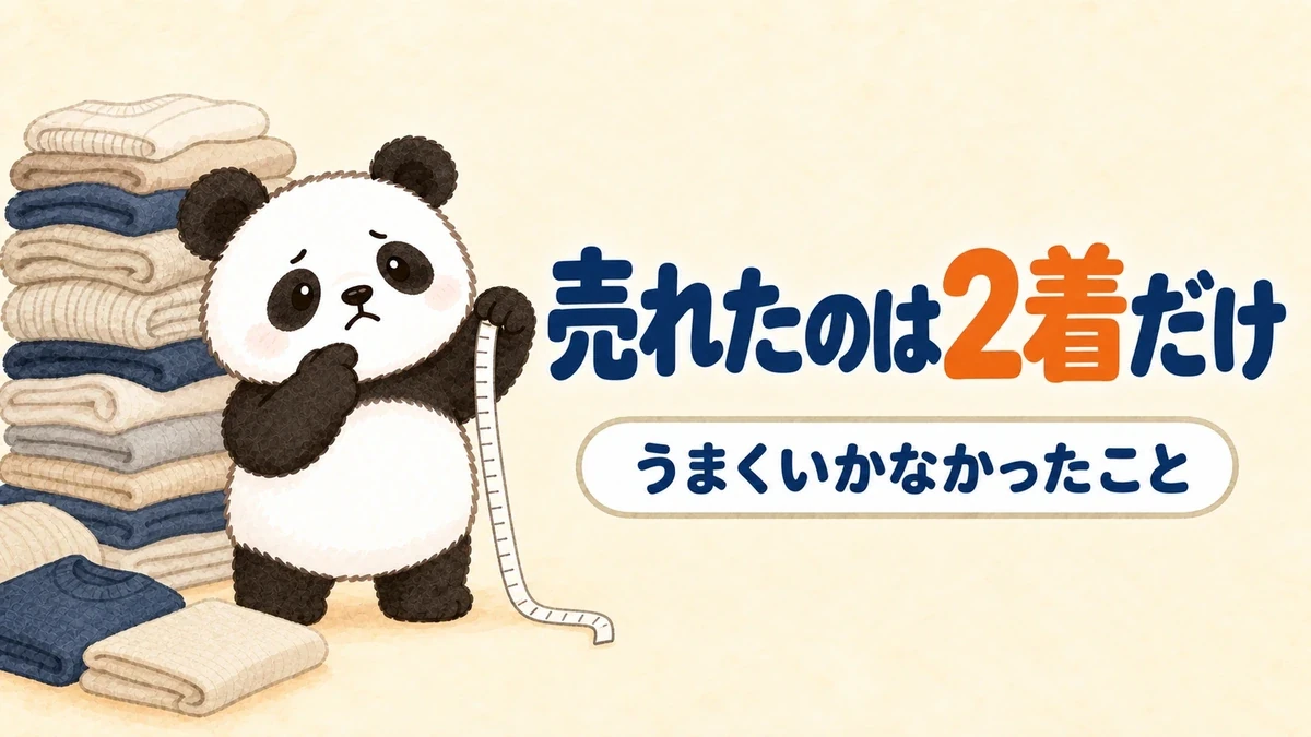 自作ツールができても売れるとは限らなかったことを表すバナー画像