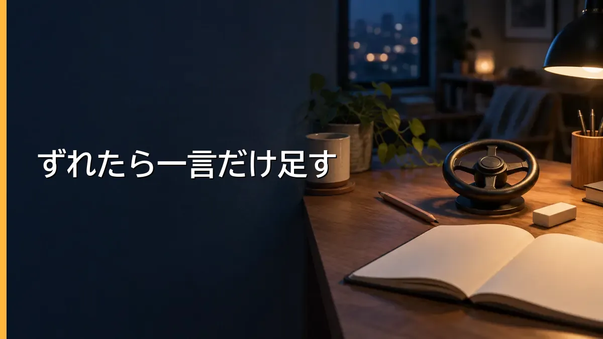 ChatGPTの答えがずれた時の直し方を示すバナー画像