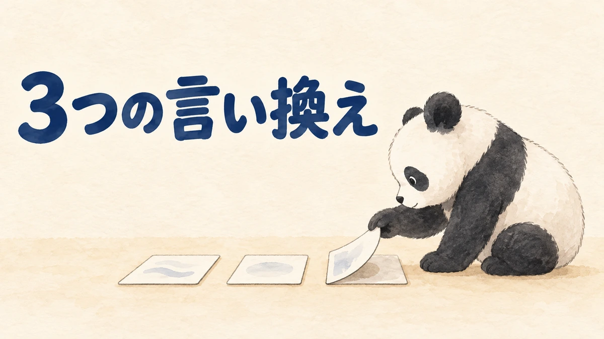 身バレしない書き方の3つの型を表すバナー画像