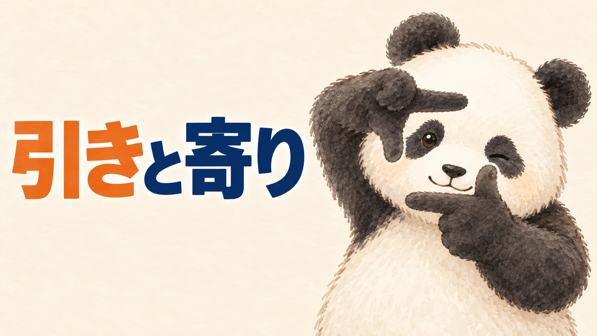 速い動きは引き、寄りでは髪だけを動かす撮り方を表すバナー画像